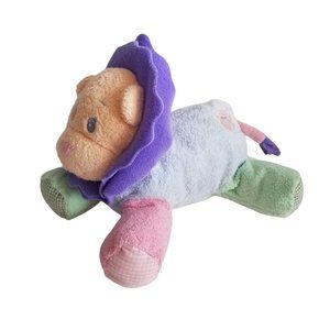 Bestever Terry Cloth Plush Lion Noah's Ark Stuffed Animal Toy Pastel Colors Baby